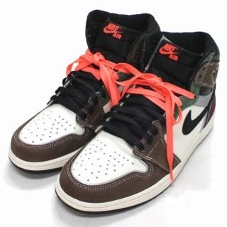 NIKE ʥ AIR JORDAN 1 HIGH OG Hand Craft  硼 1 ȥ ϥ US8.5 ۥ磻 ֥饦