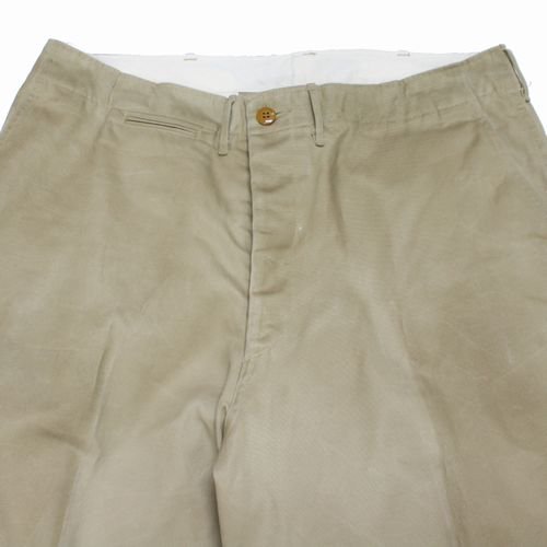 A.PRESSE アプレッセ 22AW Vintage US ARMY Chino Trousers 3 ベージュ