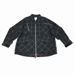 GOOPiMADE x 4DIMENSION 22AW D-J4 Windowpane Utility Jacket 㥱å 2 졼