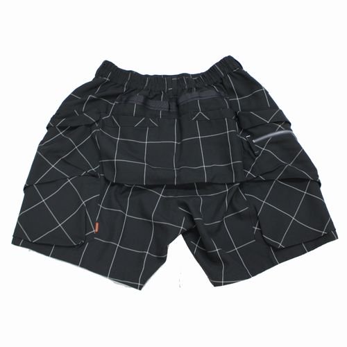 GOOPiMADE x 4DIMENSION 22AW FD-S2 Windowpane Utility Shorts