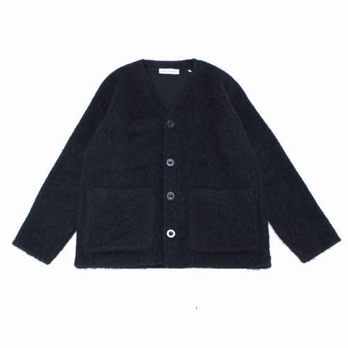 OUR LEGACY アワー レガシー 22AW BLACK MOHAIR CARDIGAN モヘア カーディガン 46 ブラック -  ブランド古着買取・販売unstitchオンラインショップ