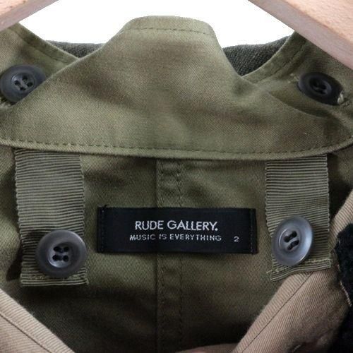 RUDE GALLERY ルードギャラリー m-51 モッズコート 2 カーキ