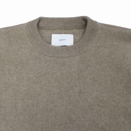 stein シュタイン 22AW EX FINE CASHMERE SABLE KNIT カシミアセーブル ニット M ベージュ -  ブランド古着買取・販売unstitchオンラインショップ