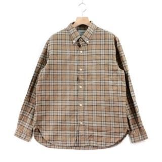 YAECA 䥨 22SS BUTTON SHIRT ܥ󥷥 եͥå ˥å S ֥饦