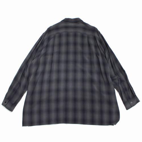 YOKE ヨーク 22SS OVERSIZED OPEN COLLAR SHIRT オーバーサイズ