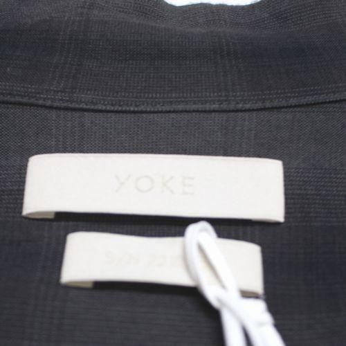 YOKE ヨーク 22SS OVERSIZED OPEN COLLAR SHIRT オーバーサイズ