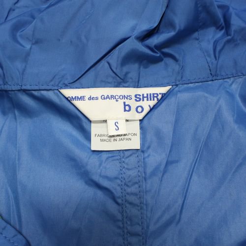 COMME des GARCONS SHIRT boys コムデギャルソンシャツボーイズ 19SS アノラックジャケット S ブルー -  ブランド古着買取・販売unstitchオンラインショップ
