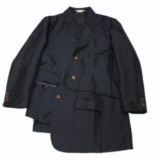 COMMEdesGARCONSHOMMEPLUS ����ǥ���륽�󥪥�ץ�她 20AW �ݥꥨ���ƥ���Ǳ�쥸�㥱�å� S �֥�å�