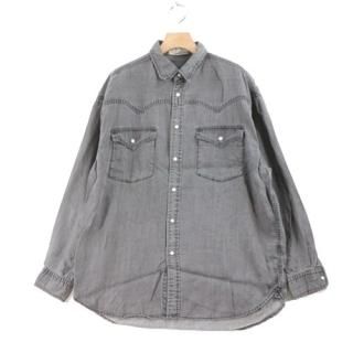 GENE HEAVENS ウェスタン デニム ビッグ シャツ（Selvage Denim