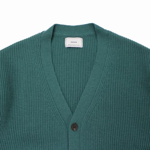 EVCON エビコン 22AW SHETLAND WOOL LOW GAUGE CARDIGAN シェットランドウール ローゲージ カーディガン -  ブランド古着買取・販売unstitchオンラインショップ