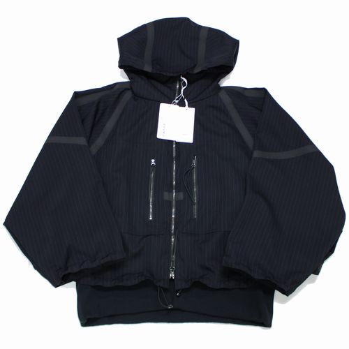 SOUMO × Graphpaper 22AW Parachute Hooded Jacket ジャケット 2 ネイビー -  ブランド古着買取・販売unstitchオンラインショップ