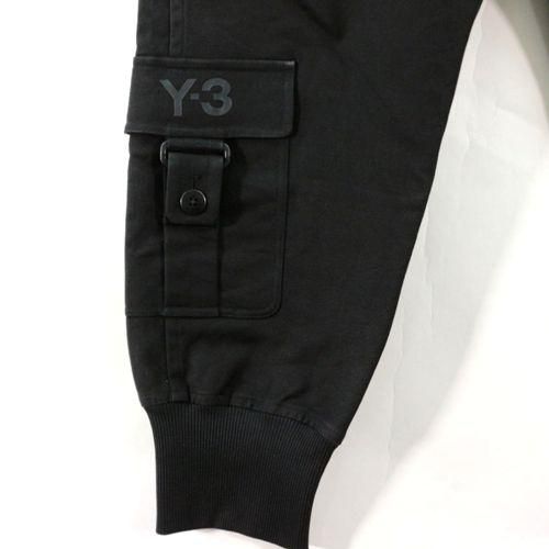 Y-3 ワイスリー COTTON TWILL CUFFED PANT リブ イージー カーゴパンツ