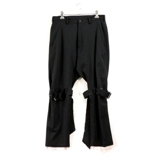 sulvam サルバム 21SS Classic bandage pants クラシック ボンテージパンツ S ブラック -  ブランド古着買取・販売unstitchオンラインショップ