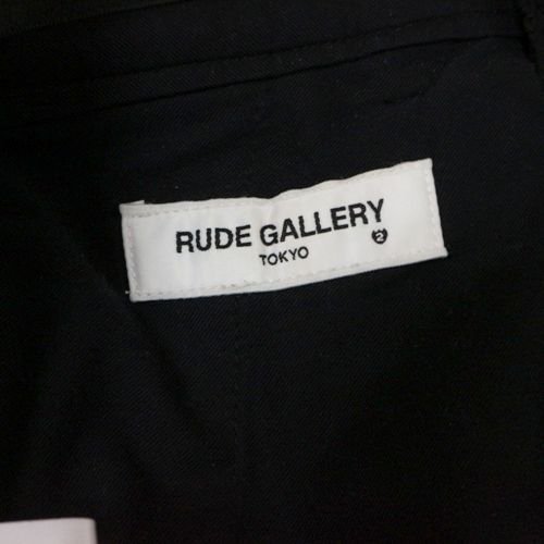 RUDE GALLERY ルードギャラリー 20SS EMBROIDERED TUCK TROUSERS