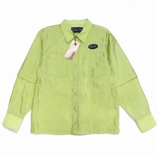 kotoha yokozawa コトハヨコザワ 22AW LAYERED SHIRT レイヤードシャツ F グリーン