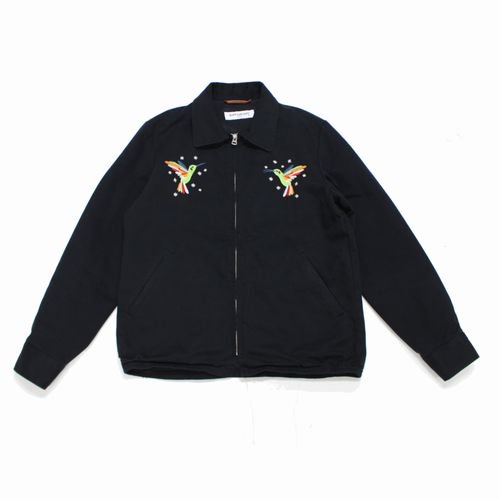 RUDE GALLERY ルード ギャラリー 19SS MARIACHI SWING TOP ジップブルゾン 2 ブラック -  ブランド古着買取・販売unstitchオンラインショップ