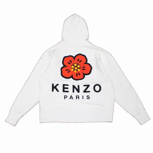 KENZO ケンゾー 22SS Boke Flower パーカー M ホワイト - ブランド古着