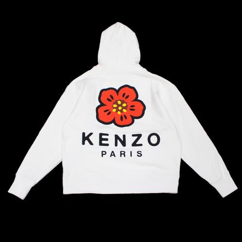 KENZO ケンゾー 22SS Boke Flower パーカー M ホワイト - ブランド古着