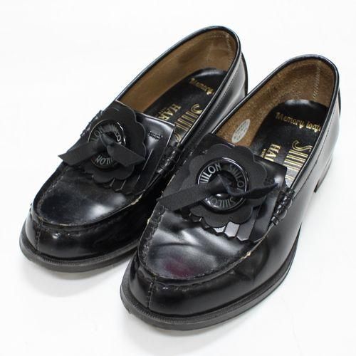 SIIILON × HARUTA シーロン ハルタ 21SS Memory loafers Twin flowers