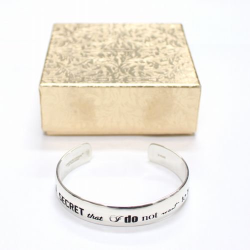 UNDERCOVER アンダーカバー 21AW There is a secret BANGLE シルバー