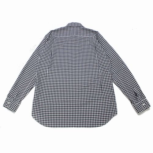 COMME des GARCONS SHIRT FOREVER コムデギャルソン シャツ フォーエバー Dyed Cotton Small Check  Shirt - ブランド古着買取・販売unstitchオンラインショップ