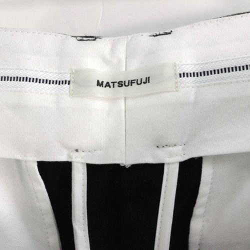 MATSUFUJI マツフジ 22SS MOLESKIN STRAIGHT TROUSERS モールスキン