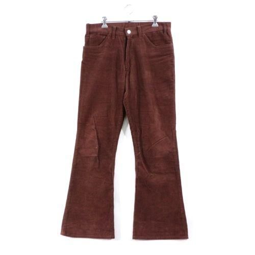 LITTLEBIG リトルビッグ Corduroy Flare Pants コーデュロイ フレア パンツ ブラウン -  ブランド古着買取・販売unstitchオンラインショップ