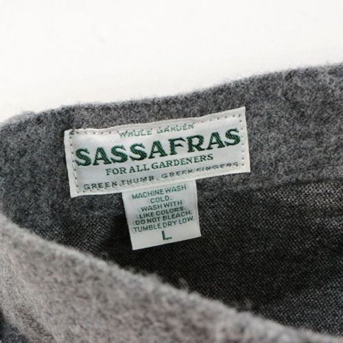 SASSAFRAS ササフラス FALL LEAF GARDENER PANTS 2/3 フォールリーフ