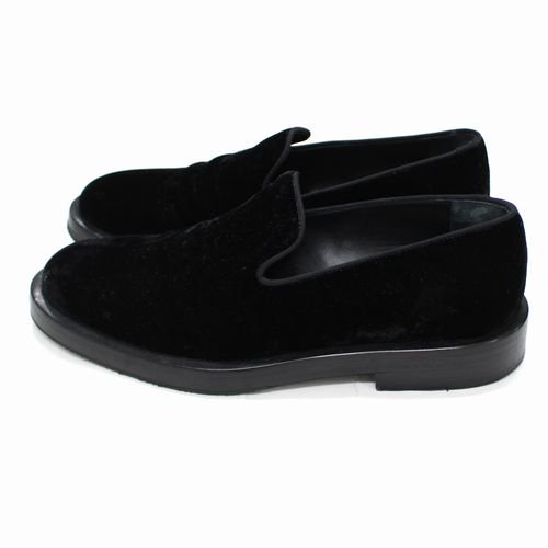 JILSANDER ジルサンダー 20AW MAN LOAFER ベルベット ローファー シューズ 41 ブラック -  ブランド古着買取・販売unstitchオンラインショップ