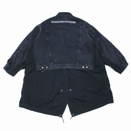 UNDERCOVER × LEVI'S 22AW HYBRID TRACKER MODS COAT モッズコート XL ...