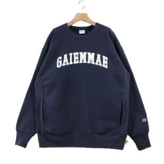 SSZ �� Champion 21AW GAIENMAE ��С����������� ���롼�ͥå� �������å� L �ͥ��ӡ�