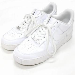 NIKE �ʥ��� AIR FORCE 107 ���� �ե����� 1 28cm �ۥ磻��
