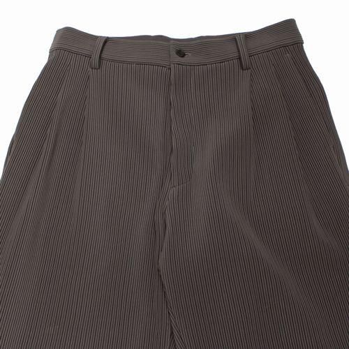 stein シュタイン 21AW GRADATION PLEATS TWO TUCK TROUSERS S