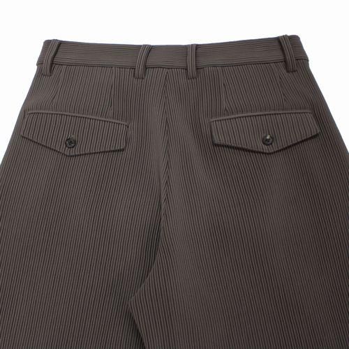 stein シュタイン 21AW GRADATION PLEATS TWO TUCK TROUSERS S
