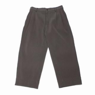 stein ���奿���� 21AW GRADATION PLEATS TWO TUCK TROUSERS S ���졼����