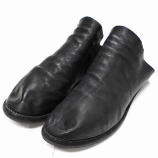 GUIDI �����ǥ� E29 KANGAROO FULL GRAIN UNLINED �쥶���ߥ塼�� ���塼�� 38 �֥�å�