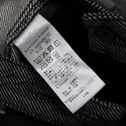 LIVINGTONE リヴィントーン 22AW SHEPARD サスペンダー パンツ