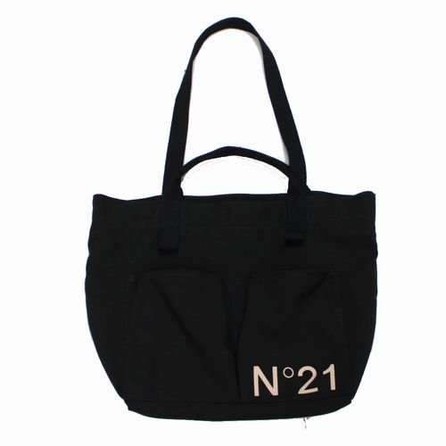 【新品・未使用】N°21 ヌメロヴェントゥーノ 2wayトートバッグ ブラックN21