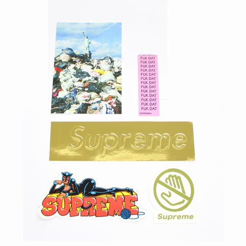 supreme ステッカー ストア 買取