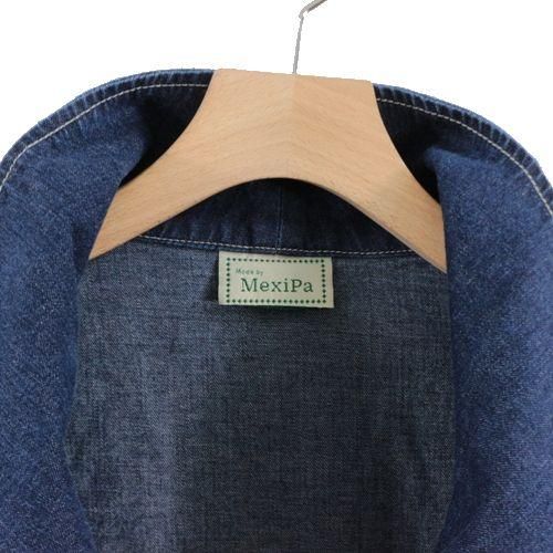 MexiPa メキパ 2022 Selvage Denim ZIP Mexican Parker デニム