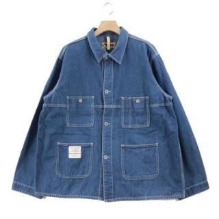 NIGEL CABOURN LYBRO ストライプカバーオール 44 XS NIGEL CABOURN