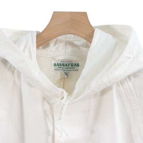 SASSAFRAS ササフラス Gardener Bud Breaker M ホワイト - ブランド古着買取・販売unstitchオンラインショップ