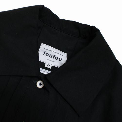 foufou フーフー THE DRESS 20SS front tuck button one piece