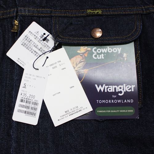 Wrangler ラングラー 23SS TOMORROWLAND 別注 24MJZ ブロークンデニム