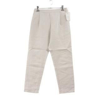 evam eva २ 19SS linen tuck easy pants ѥ 1 ١