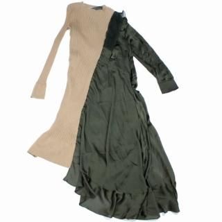 sacai  20SS ȥ꡼ ˥å  ɥ쥹 ԡ 2 ֥饦ߥ