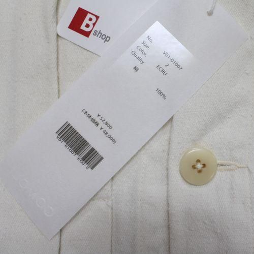 COMOLI コモリ 22SS シルクネップ TYPE-1ST ジャケット 2 COMOLI コモリ 22SS シルクネップ TYPE-1ST ジャケット 2