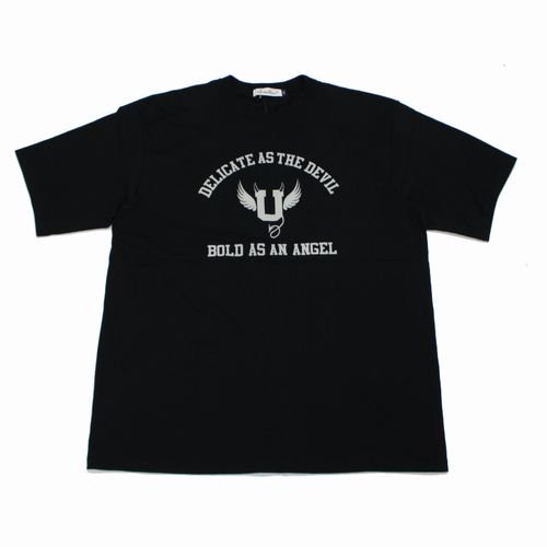 UNDERCOVER アンダーカバー 22AW TEE DEVILu0026ANGEL - flocky Tシャツ 5 ブラック -  ブランド古着買取・販売unstitchオンラインショップ
