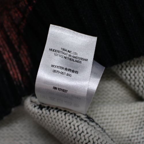 Supreme シュプリーム 22SS Nate Lowman Sweater ネイトローマン ニット L ブラック -  ブランド古着買取・販売unstitchオンラインショップ