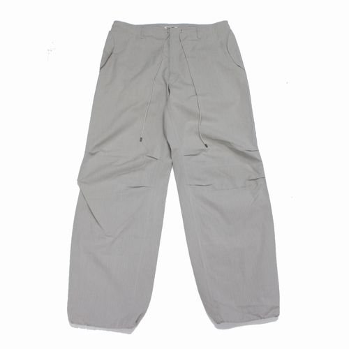 AURALEE オーラリー 21SS WASHED FINX RIPSTOP CHAMBRAY FIELD PANTS パンツ 5 グレー -  ブランド古着買取・販売unstitchオンラインショップ